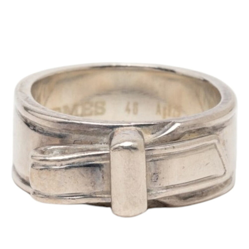 HERMES Silver Ring